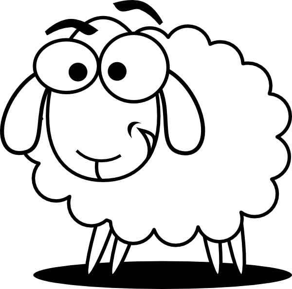 Sheep outline