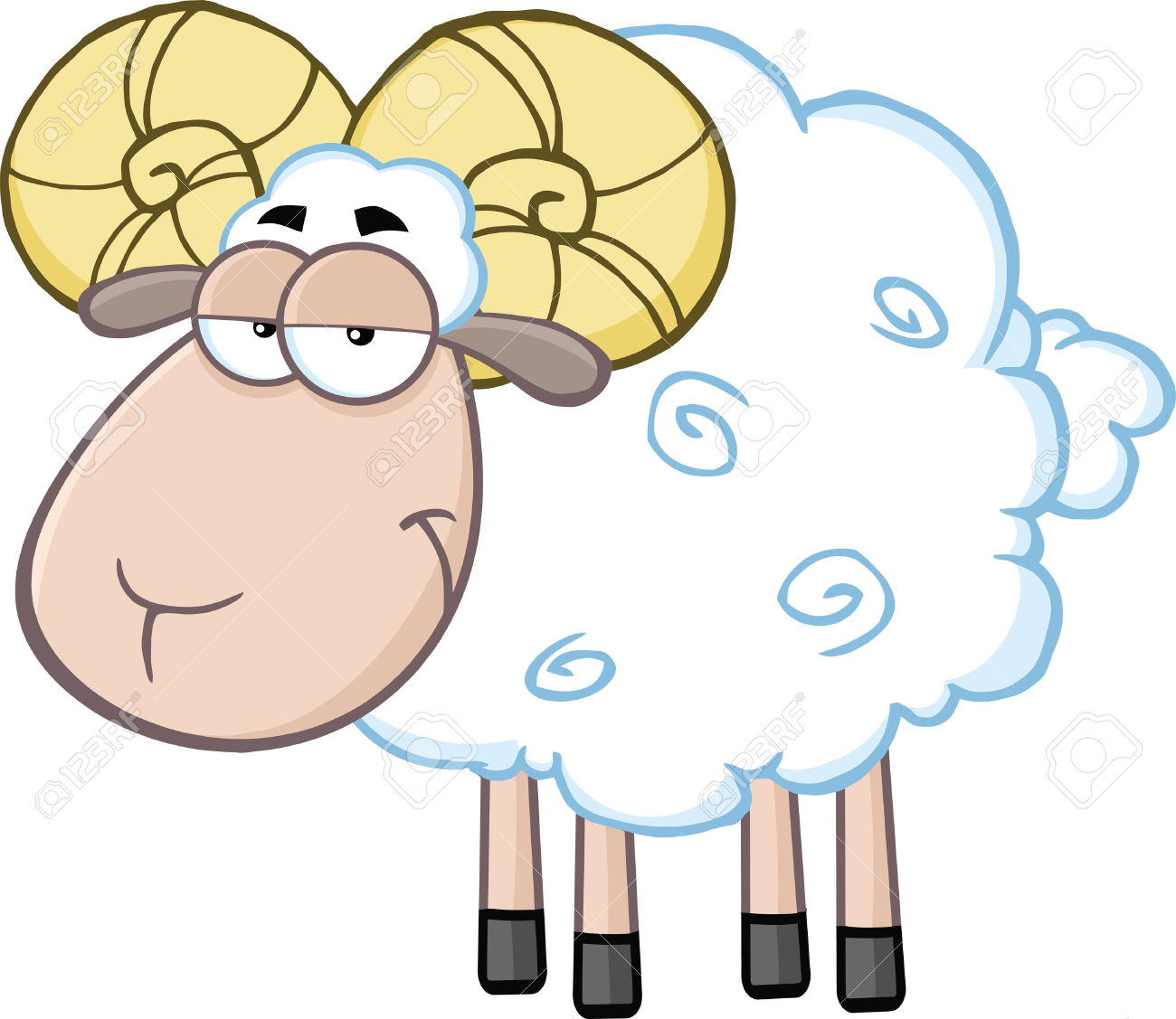 sheep clipart ram