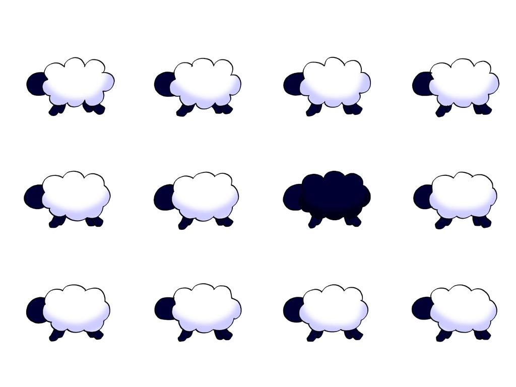 sheep clipart wallpaper