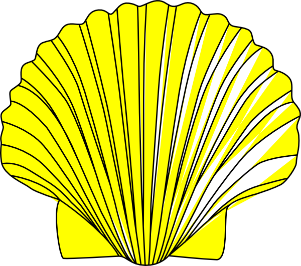 Shell clip art free. Florida clipart traceable