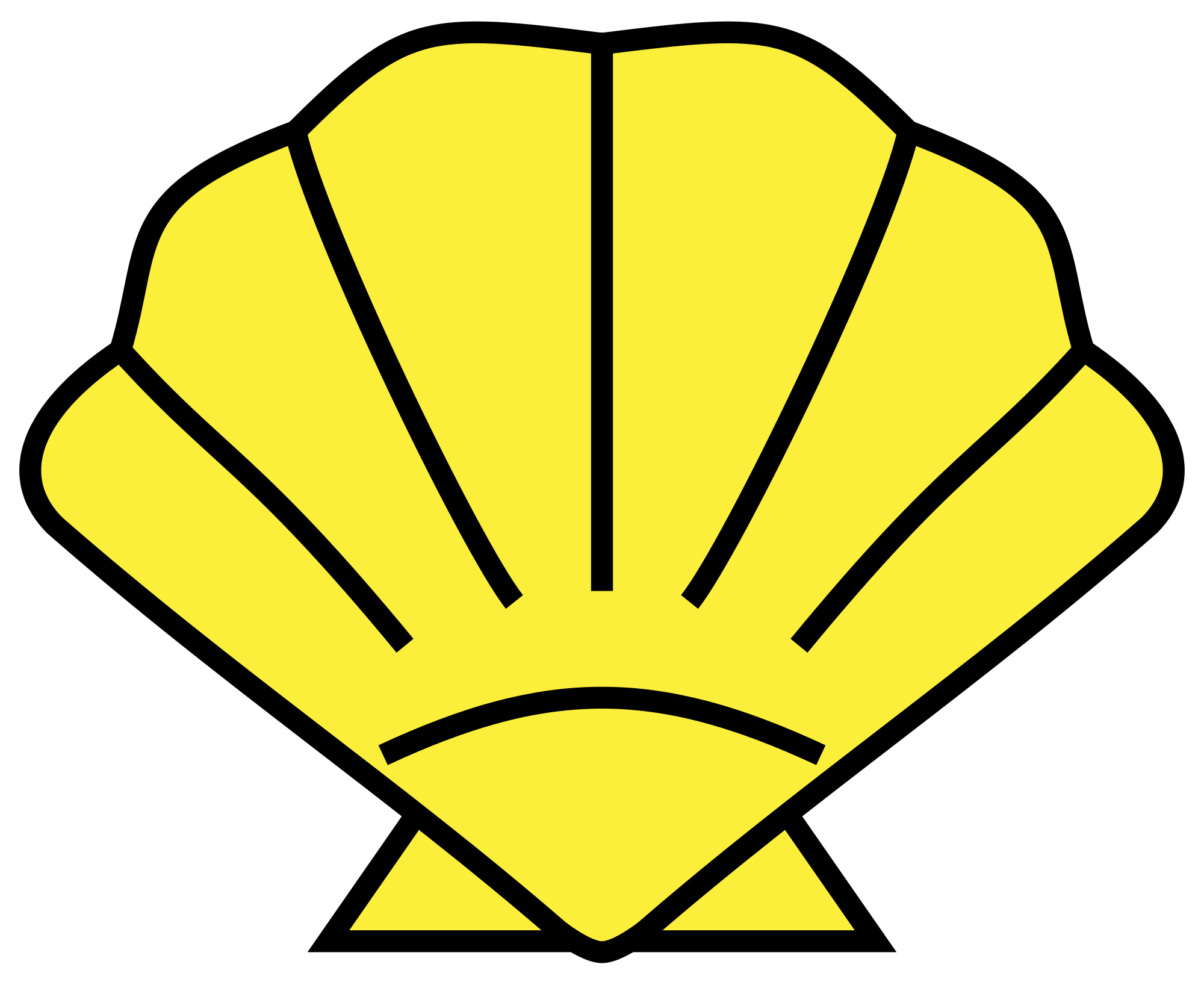 shell clipart escallop