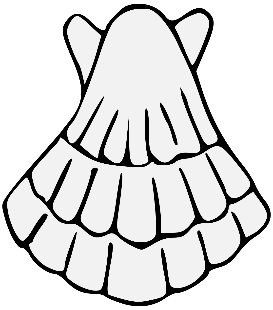shell clipart heraldry