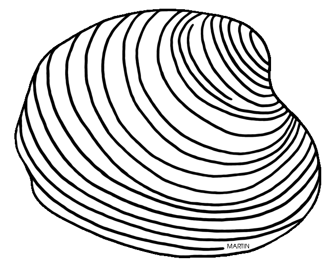 shell clipart page