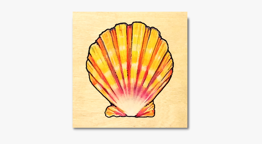 Sunrise clip art free. Shell clipart yellow clipart