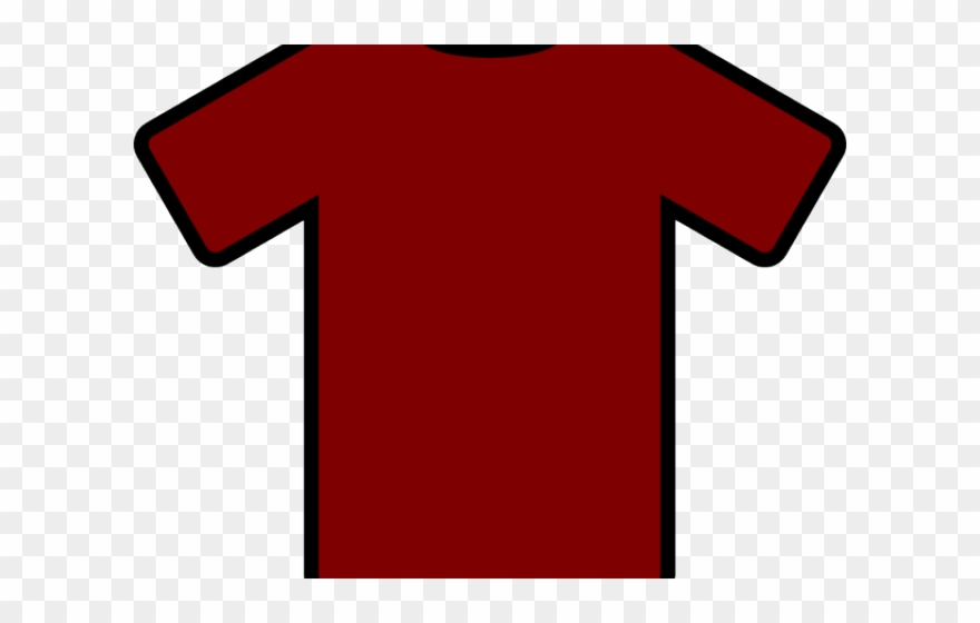 Shirt clipart football shirt. Maroon t png 
