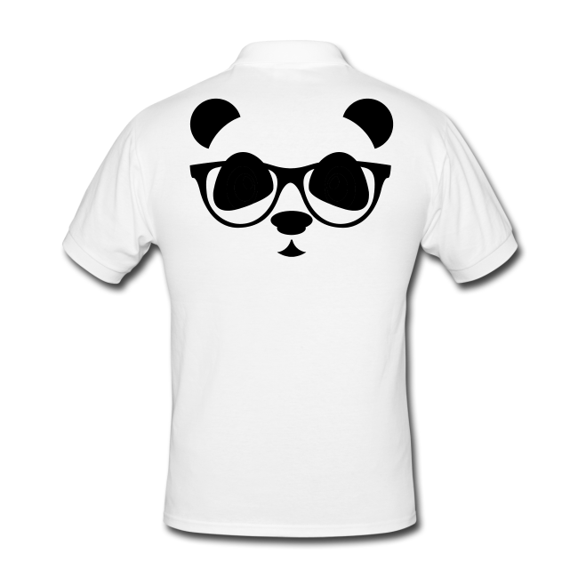 Shirt clipart golf shirt. Wreckless gear panda mens