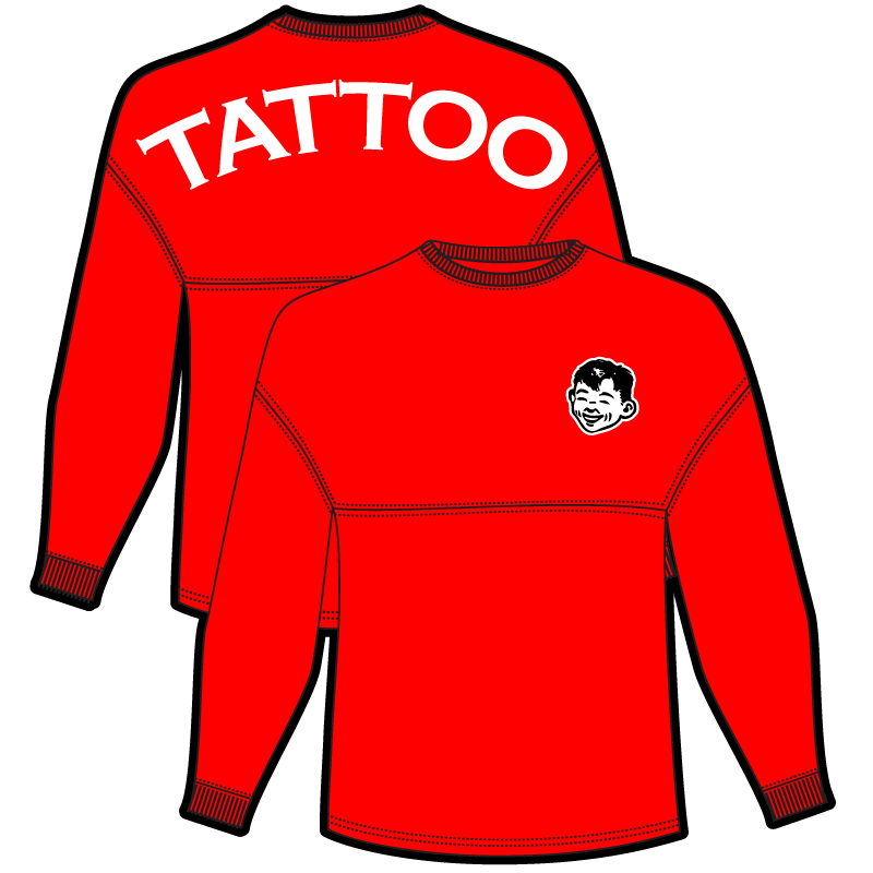 Tattoo productions custom screen. Shirt clipart jersey shirt
