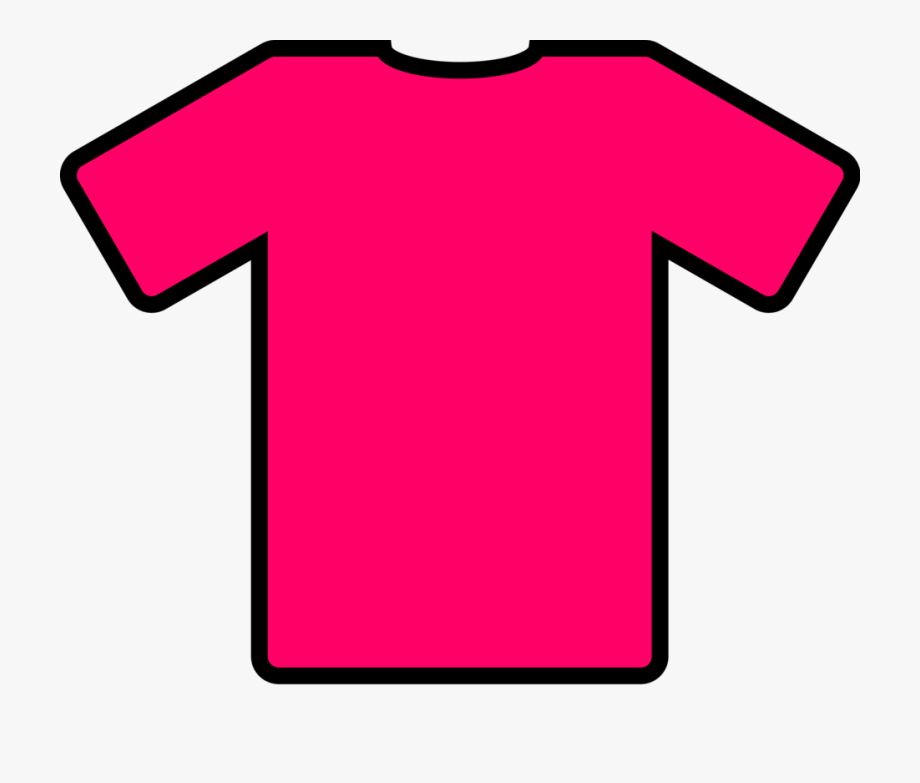 shirt clipart pink shirt