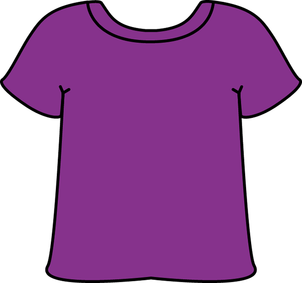 Shirt clipart purple shirt. Art cliparts zone 