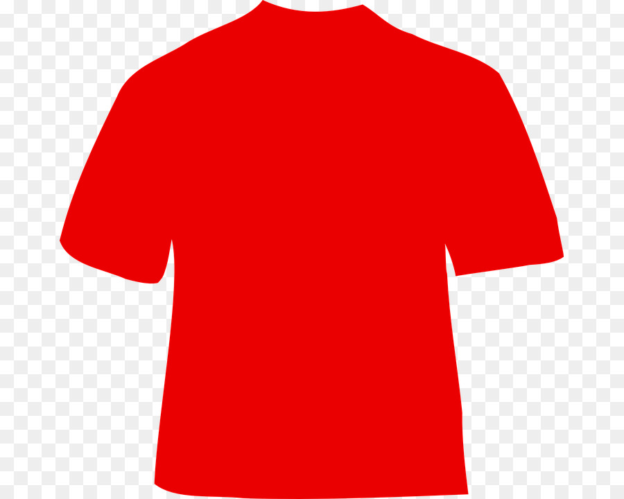 red t shirt transparent