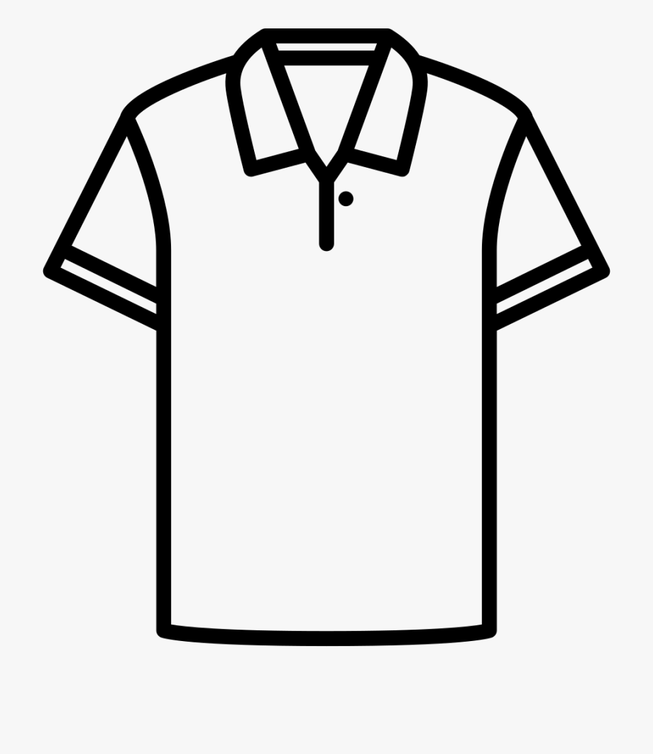 Polo uniform icon . Shirt clipart vector