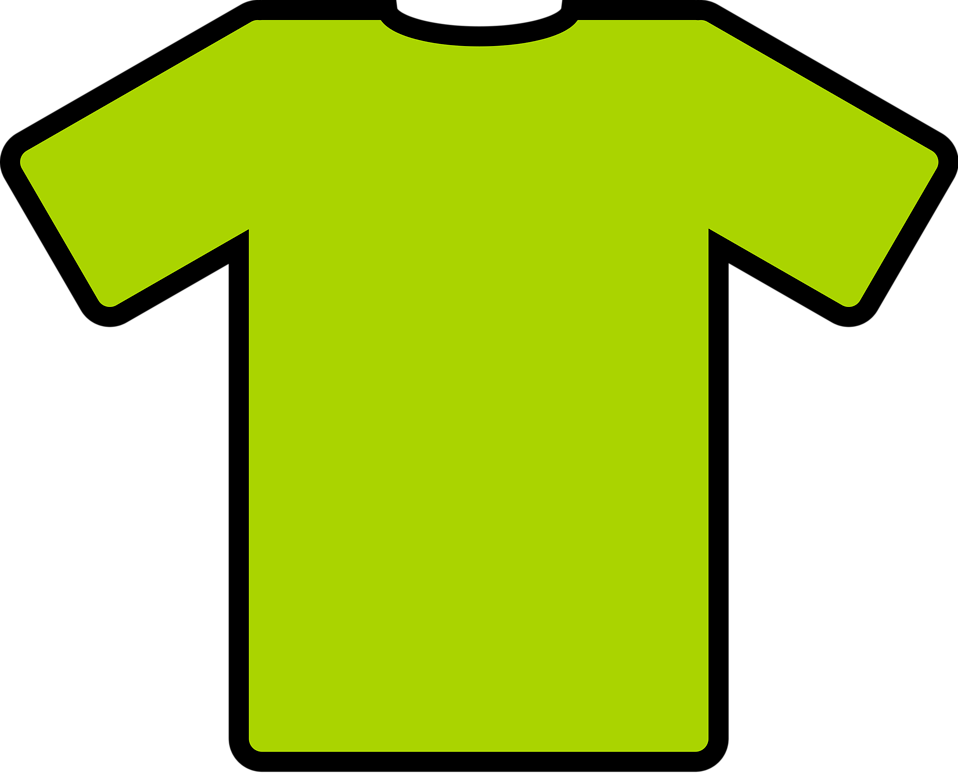 shirts clipart green shirt