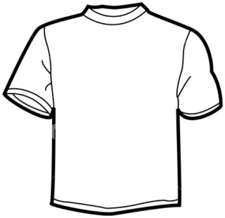 shirts clipart line drawing