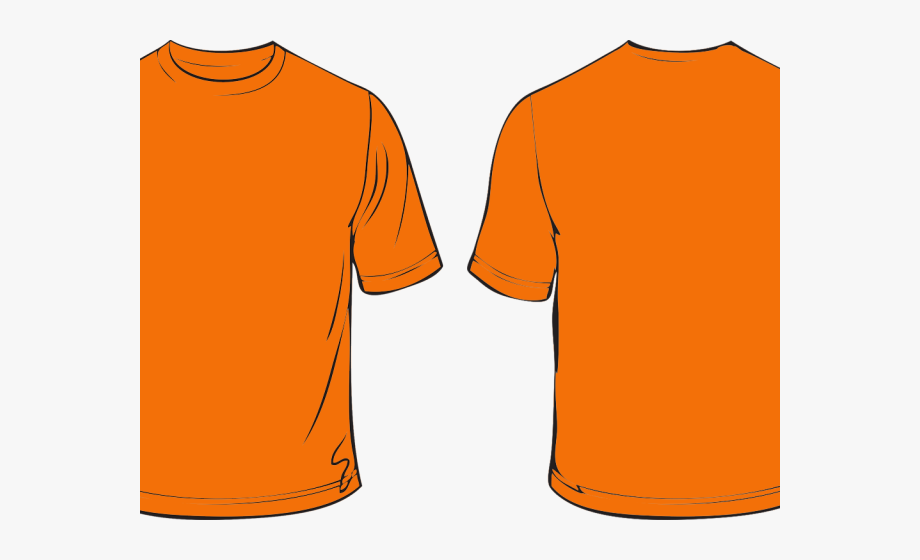 shirts clipart orange shirt