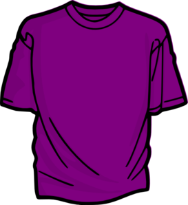 shirts clipart purple