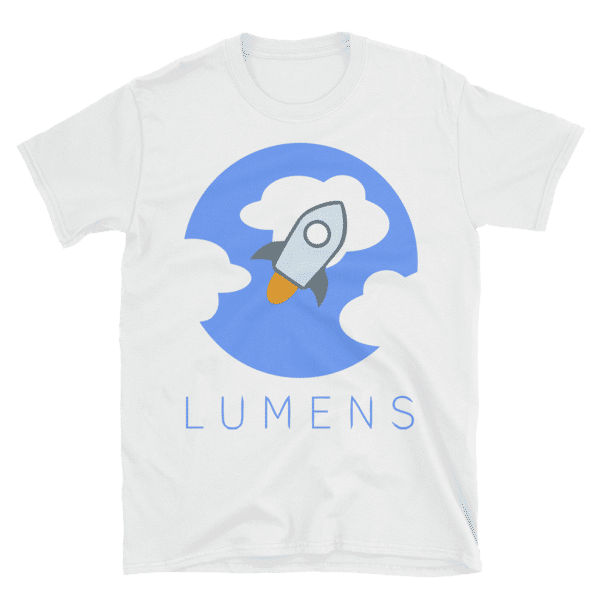 Shirts clipart short sleeved shirt. Stellar lumens sleeve unisex