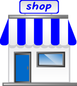 With awning clip art. Shop clipart