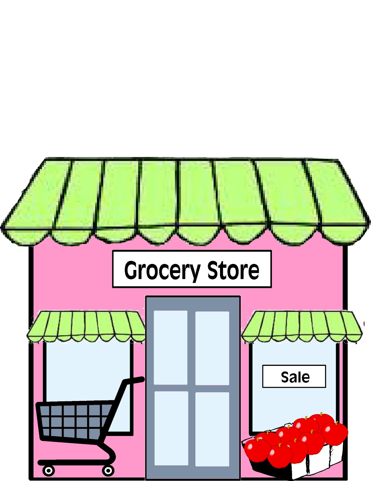shop clipart animated