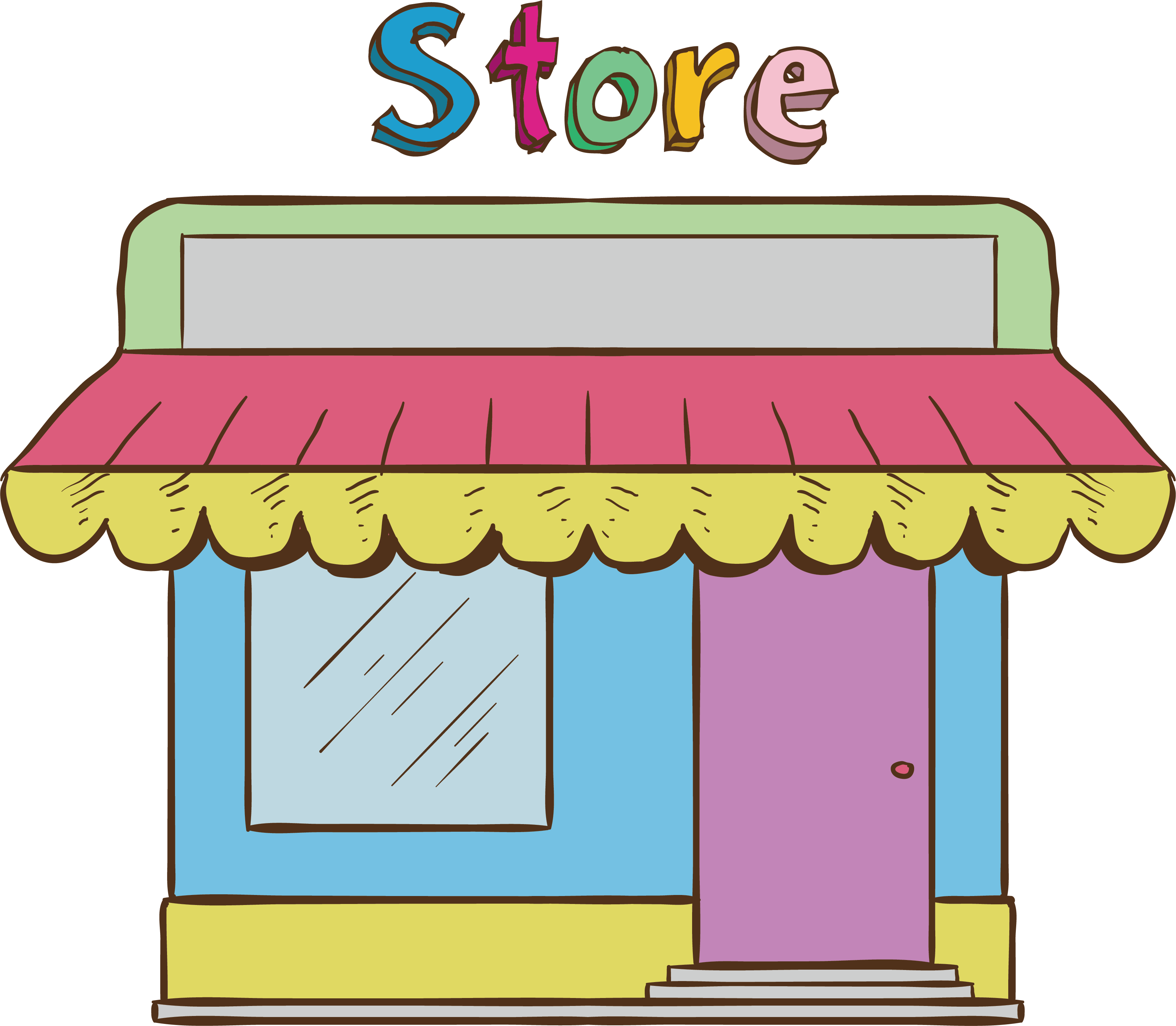 shop clipart convenience store