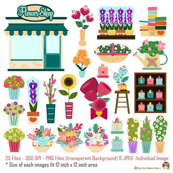 shop clipart floral shop