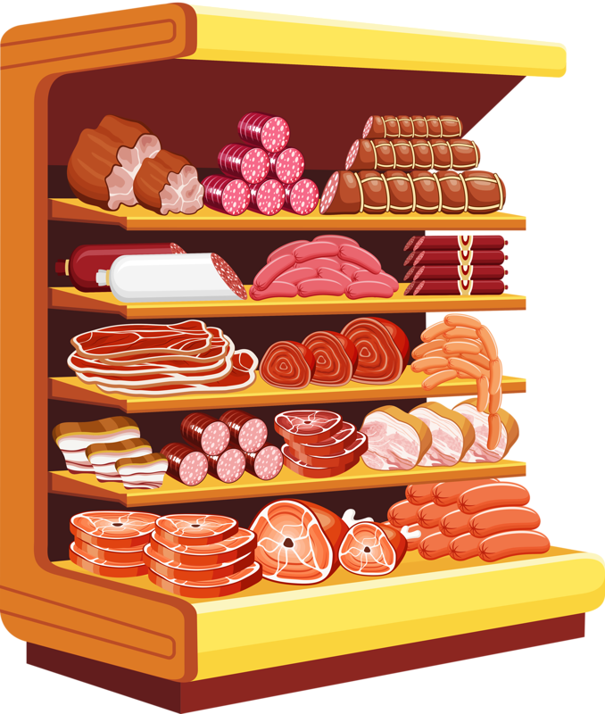 Shop clipart meat, Shop meat Transparent FREE for download on