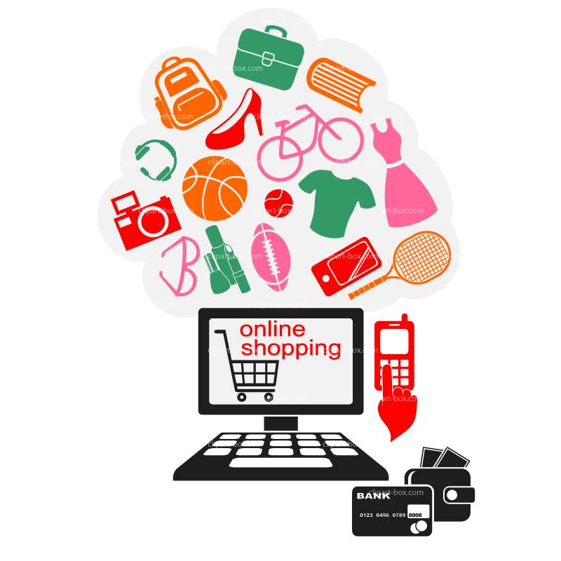 Free shopping online cliparts. Shop clipart purchase