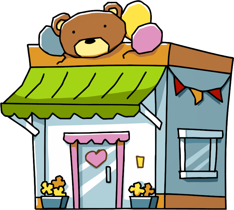 Gift clipground. Shop clipart souvenir