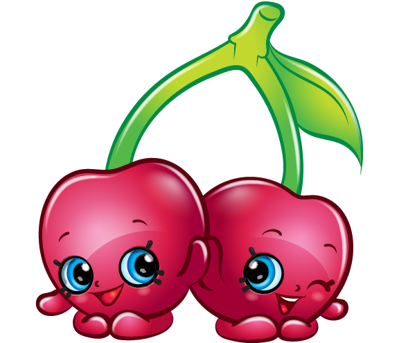 Shopkins png images. Cheeky cherries art official