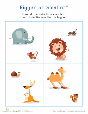 short clipart big bigger big