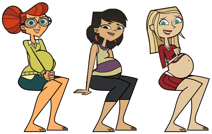 Total drama the big bellied sisters by.