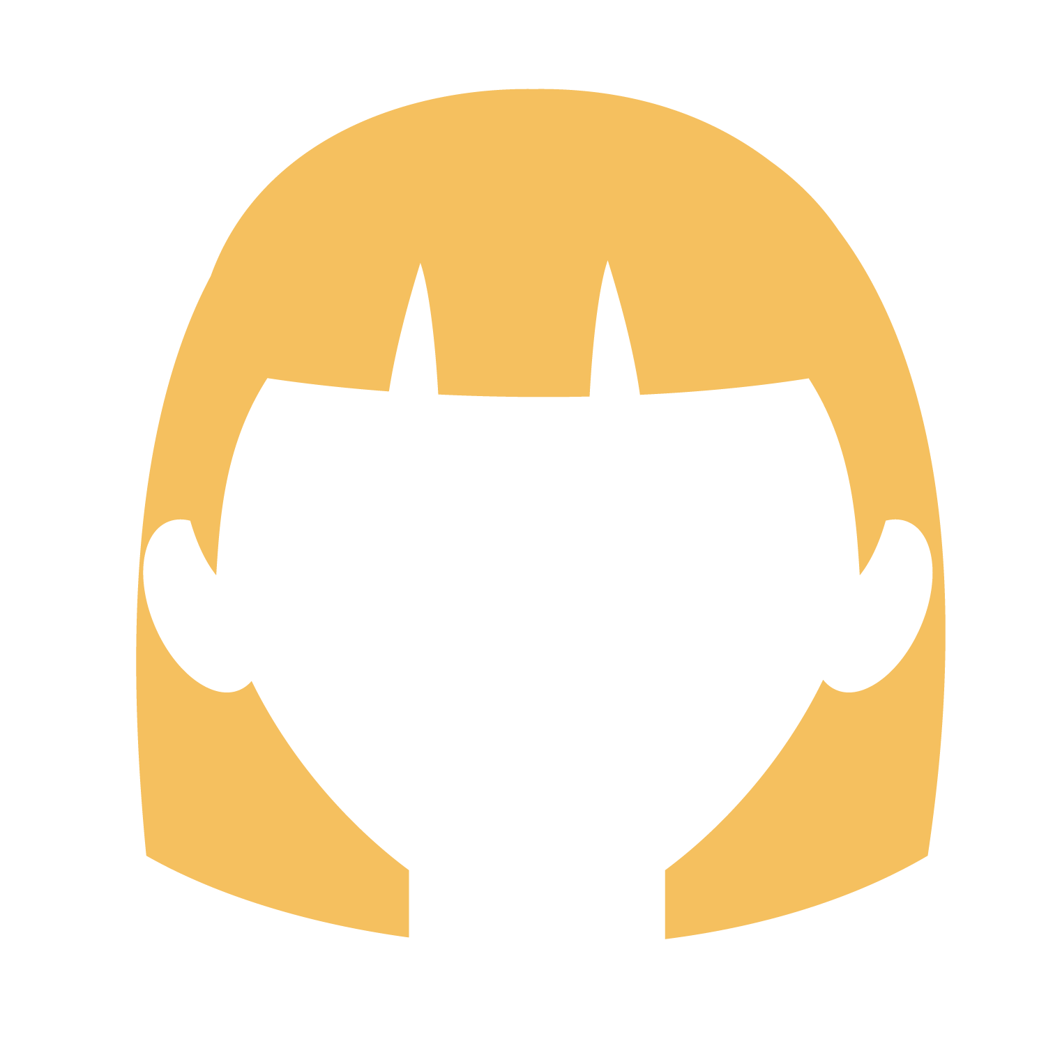 Peluca clip art pa. Short clipart cortos