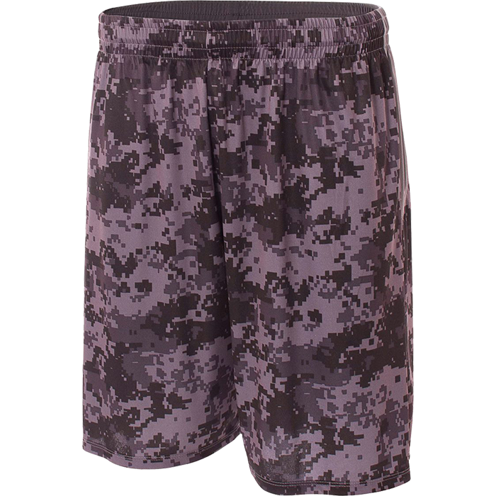 Printed camo performance uniform. Short clipart khaki shorts
