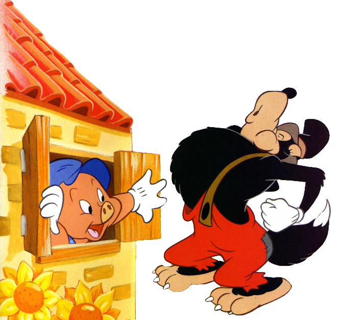 Short clipart los. Tres chanchitos ilustraciones canciones