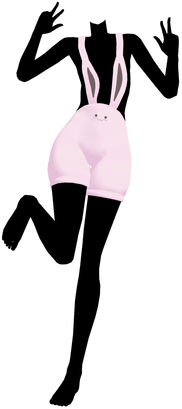 To alice bunny suspender. Short clipart short leg
