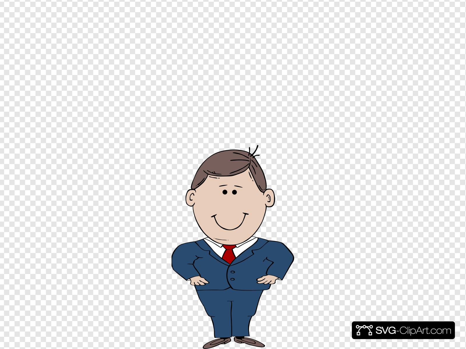 In suit clip art. Short clipart short man