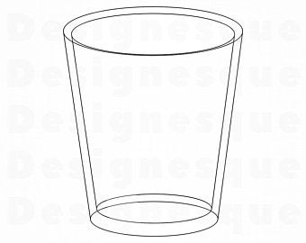 shot clipart glass cup