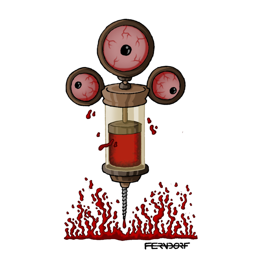 syringe clipart injector