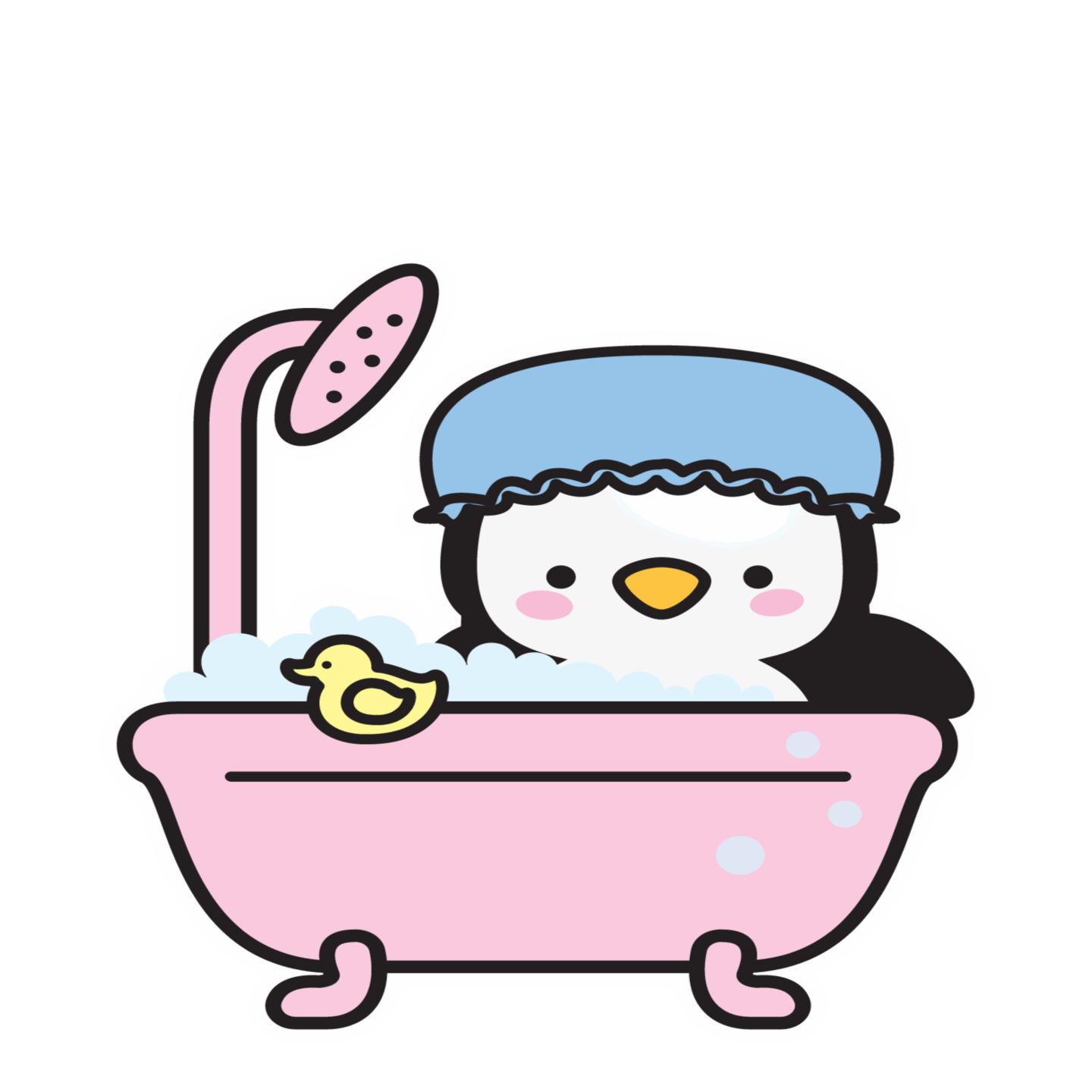 showering clipart animation