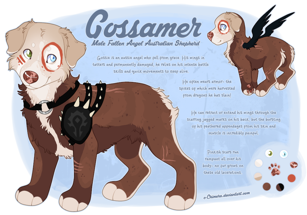 Oc gossamer by c. Staircase clipart guide dog