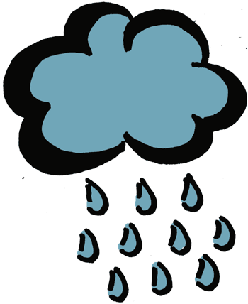 showering clipart lot rain