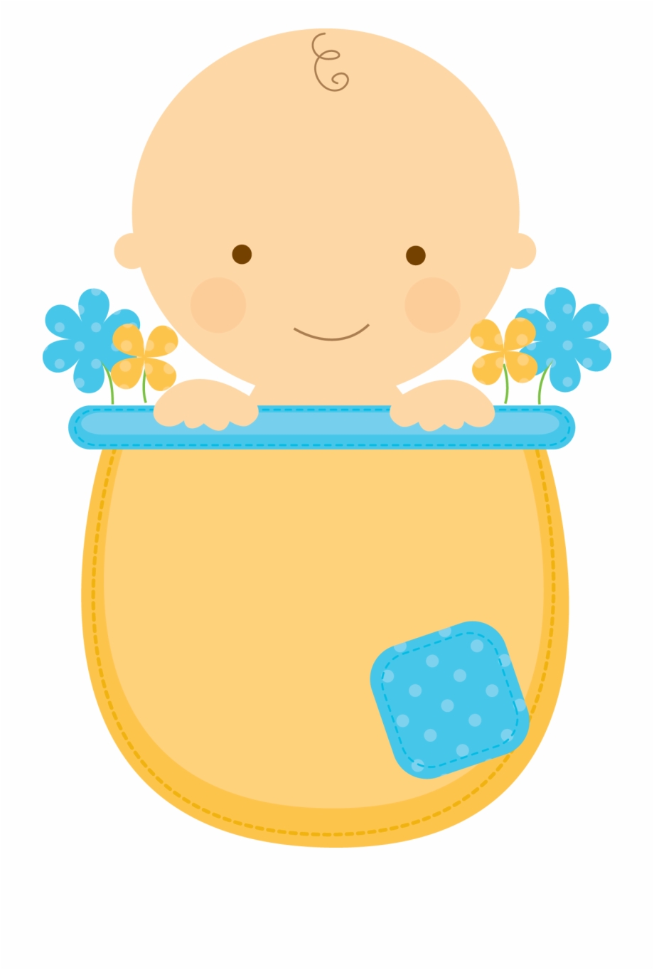 Baby shower gift basket. Showering clipart phone in