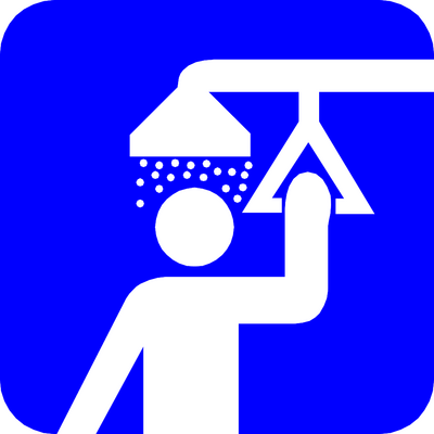 showering clipart safety shower