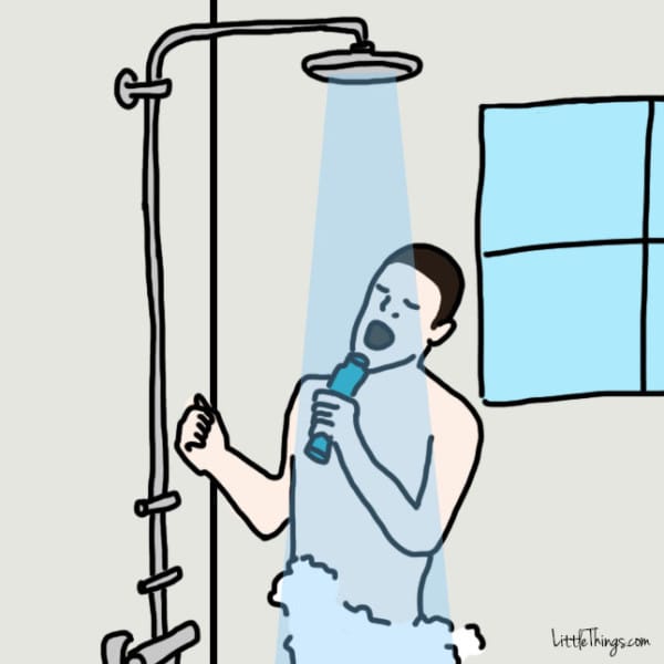 showering clipart wasted