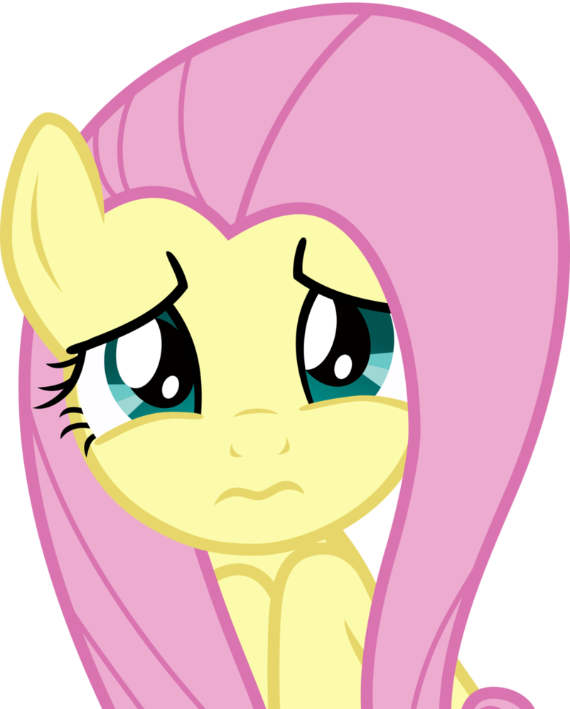 Worry clipart shy man. Fluttershy worried by uponia