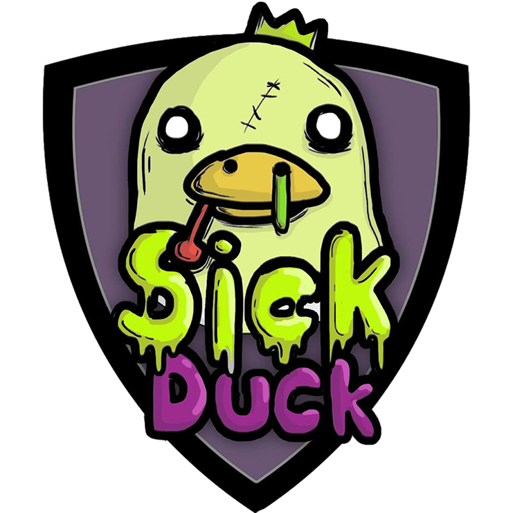 sick clipart duck