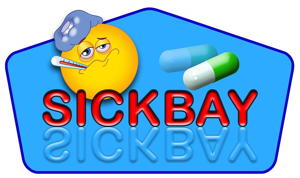 sick clipart sick bay
