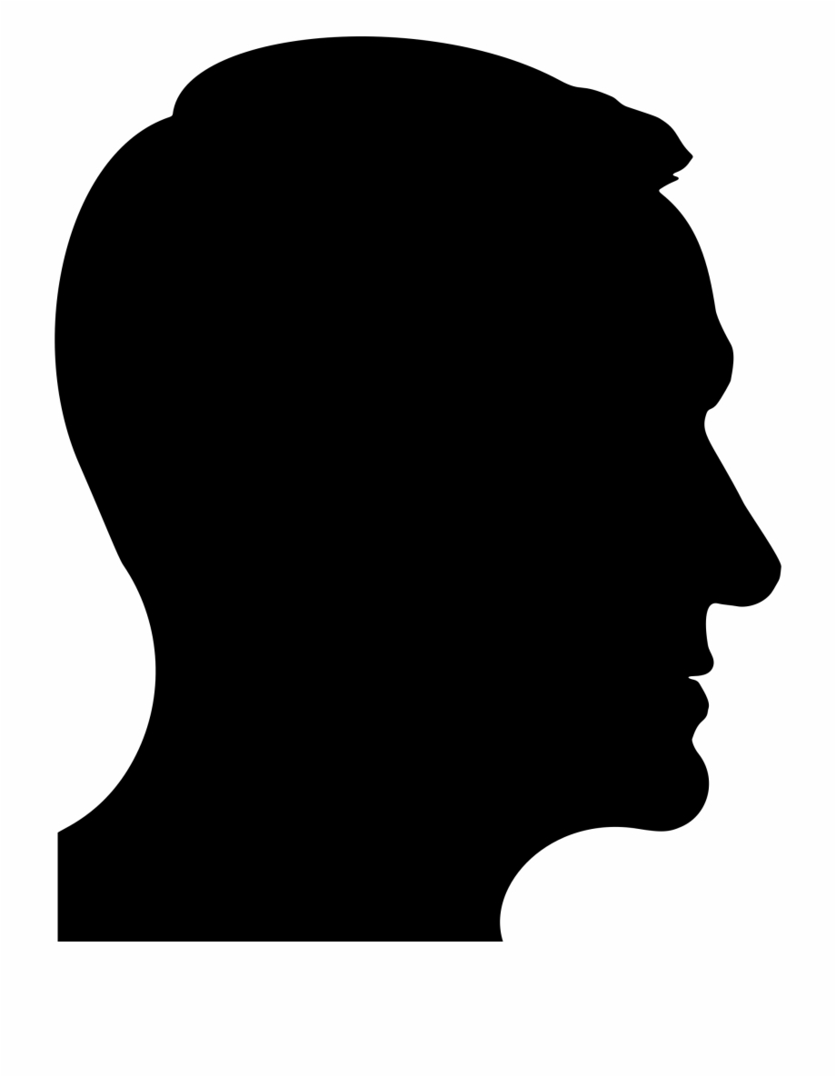 silhouette clipart head