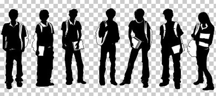 silhouette clipart student