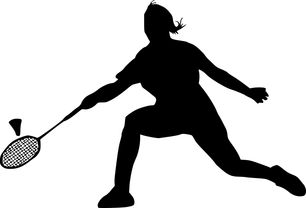  badminton png transparent. Silhouette clipart tennis