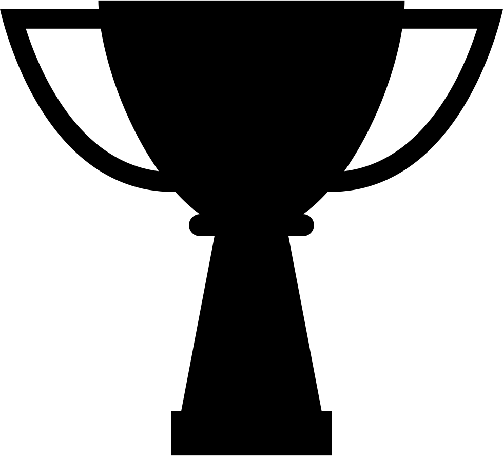 Winners cup svg png. Silhouette clipart trophy